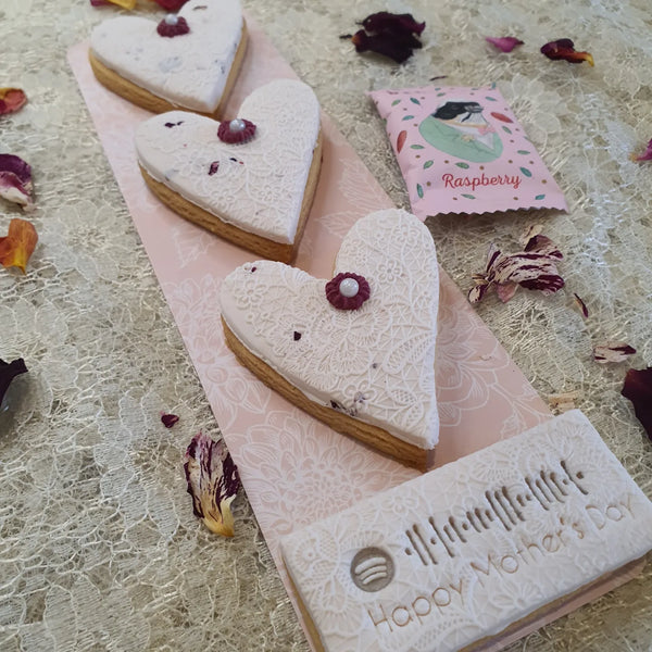 Mother's Day Spotify Heart Cookies